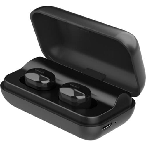 Bluetooth Earphone TWS T1 Pro Headset 5.0 Wireless Earbuds 3D Stereo Handsfree With Mic Earphones Waterproof Charging Box
