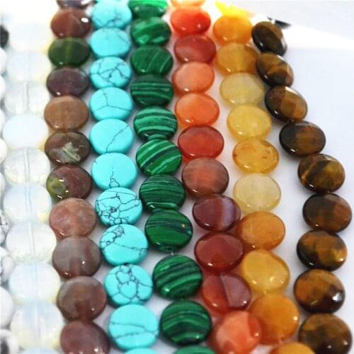 2018 Hot Natural Round Shape Stone Beads Howlite Aventurine Opal DIY Jewelry Findings Making Free Shipping 12.5*12.5mm 34 PCS