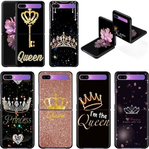 Phone Case For Samsung Galaxy Z Flip3 5G z flip 3 5G zFlip Cover Cellphone Shell Caso Mobilephone Fundas Mom Queen Princess