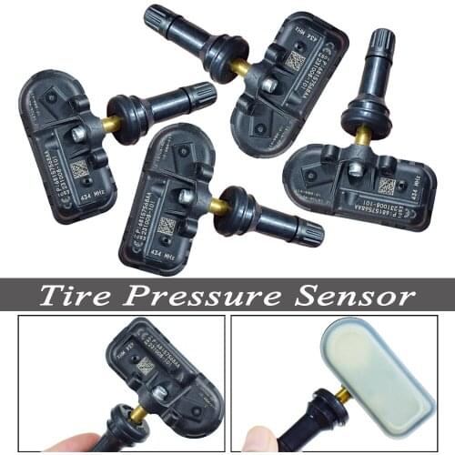 4Pcs 434Mhz Tire Pressure Monitoring Sensor TPMS Sensor For Ram 1500 2500 3500 Jeep 68157568AA 68249197AA Car Auto Accessories