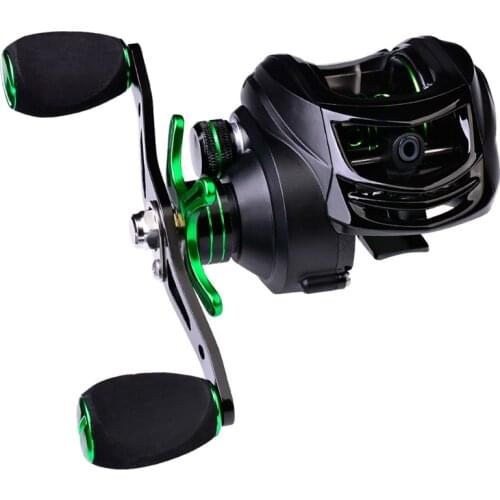 Design Water Drop Fishing Reels Wheel 7.2:1 High Speed Ratio 9+1BB Bearings 10kg Max Drag Wheel Fishing