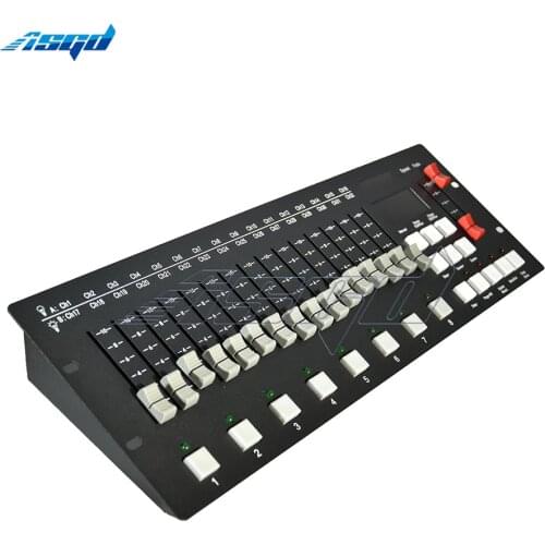 DJ Party Bar Event Wedding Moving Head/Par Light 256 Channel DMX Controller 8 Programs 99 Steps 16 Putter Stage Dimmer Console