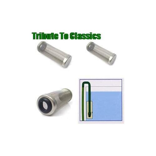 Fish Tank Filter Stainless Steel Inlet Case Mesh Shrimp Nets Special Cylinder Filters Inflow Inlet Protect Aquarium Accessories