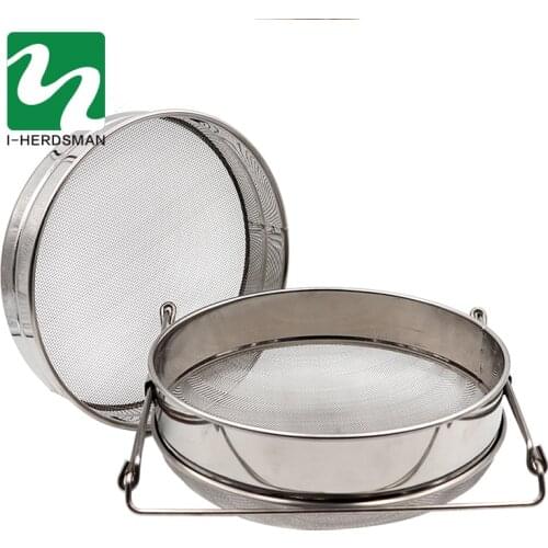 Bee Honey Filter Beekeeping Double Filter 80 Mesh Filter Bee 100 Mesh Filter Honey Is Taken Bee Equipment Free Shipping