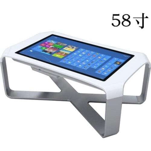 4K Display Industrial Pc Interactive waterproof interactive multi touch screen coffee table price