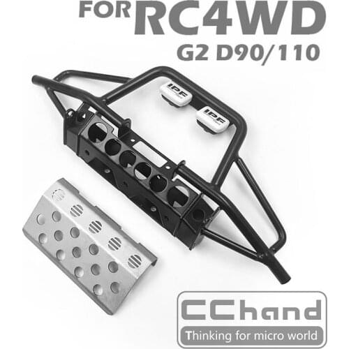 Metal front bumper for CChand RC4WD Defender 1/10 D90/D110 rc car parts