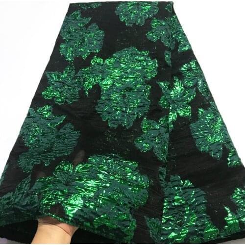 Latest Design Brocade Jacquard Lace Fabric French Lace Fabric High Quality African Nigeria Lace Fabric For Party J4722
