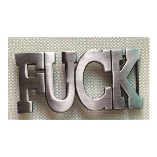 The Letters Belt Buckle