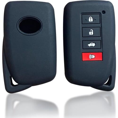 For Lexus RX Silicone Key Holder Cover Case For Lexus IS 300h NX GS EX LX RC EX LS 200 250 300 350 Car Key Case Keychain Fob Bag