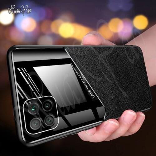 XUANYAO Original Luxury Metal Magnetic Leather Case Cover For Huawei Enjoy 9 10 8 Z 20 Plus Cover Silicone Soft Frame Ultra Slim