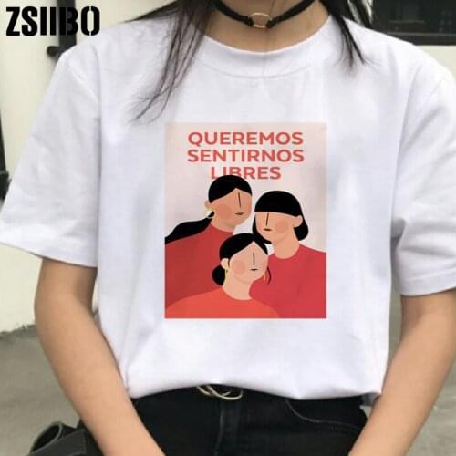 Womens T-Shirt gym clothes vintage streetwear Printed Harajuku jersey Tops Slim Female Round shirts dropshipping tata hoody