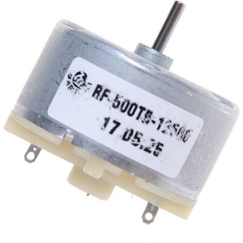 1pcs DC 3V-12V Electric Micro VDC DVD Motor 3V-2700RPM 6V-5500RPM RF-500TB-12560 Promotion