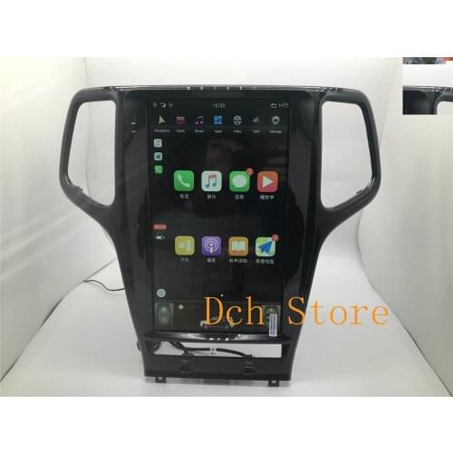 13.6 inch Vertical Screen Tesla Style Android 9.0 Car DVD GPS Player for Jeep Grand Cherokee 2011-2020 px6 carplay radio navi