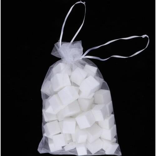 60 Packs Nail Shiny Files Buffer Professional Manicure Care Polisher Kit White Buffing Polishing Sponge Block