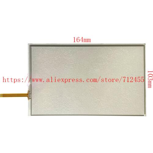 7.1 inch car DVD Navigation GPS touch screen AMT10445 AMT 10445 10445000 touch digitizer panel Glass