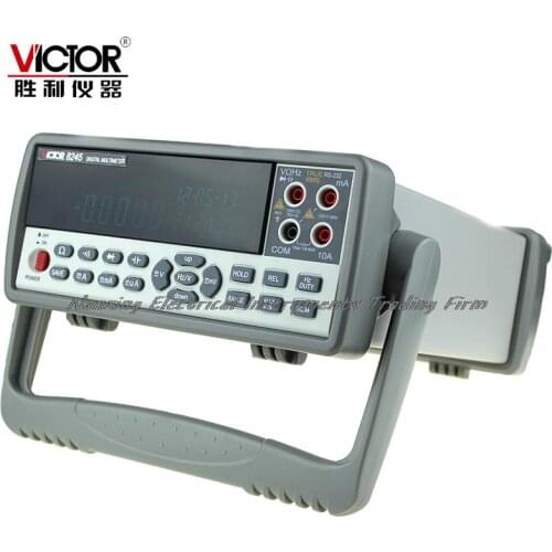 Fast arrival VICTOR 8245 VC8245 Bench desktop display with high precision digital MULTIMETER