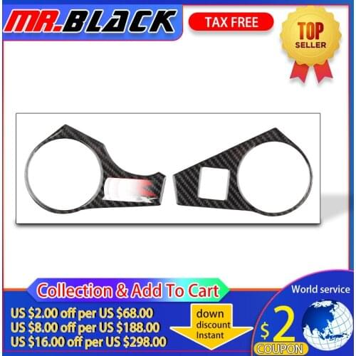 For Suzuki GSXR600 GSXR1000 2009-2015 Sticker Lowering Triple Tree Front End Upper Top Clamp Carbon Decal Motorcycle