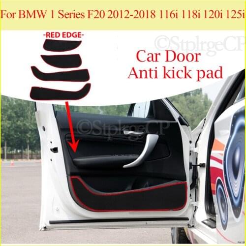 Door anti-kick pad door protection pad door panel cover pad car door sticker For BMW 1 Series F20 2012-2018 116i 118i 120i 125i