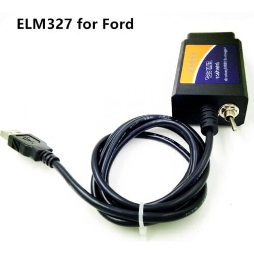 ELM327 USB V1.5 Diagnostic Tool modified for Ford Forscan ELMconfig FT232RL+25K80 chip HS-CAN / MS-CAN