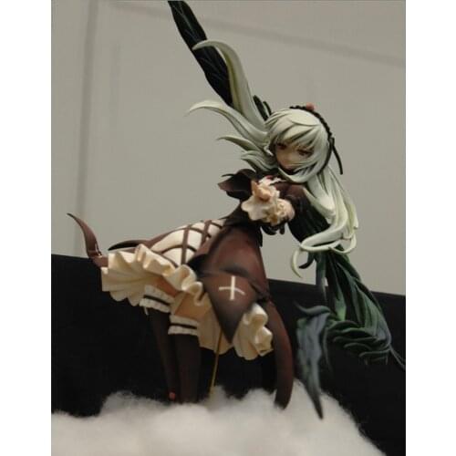 GK figure resin white model rose girl mercury lamp white model spot