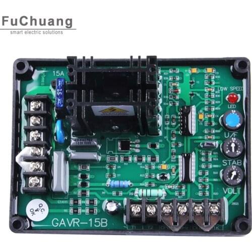 GAVR15B Diesel brushless auto voltage regulator 500kva generator avr Alternator parts gavr Universal power automatic stabilizer
