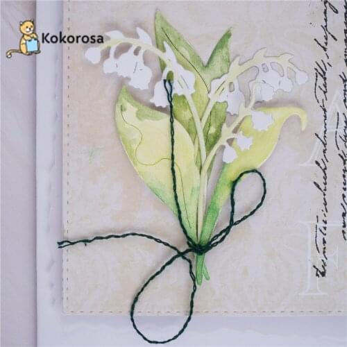 Kokorosa Flower Leaves Trees Cutting Dies Metal Dies Scrapbooking Album Card Making Embossing Stencil Diecuts New 2021
