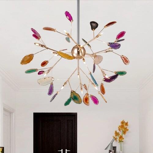 Nordic LED Chandelier Lighting Modern Indoor Decor Master Bedroom Firefly Chandeliers Living Room Kitchen Luxury Ceiling Light