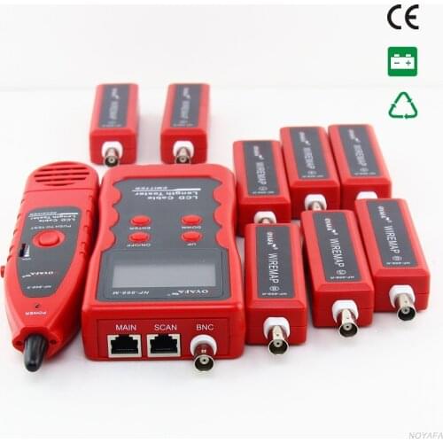 NOYAFA NF-868W RJ11 RJ45 Diagnose Tone BNC USB Metal Line Telephone Wire Tracker Networking Tools LAN Network Cable Tester