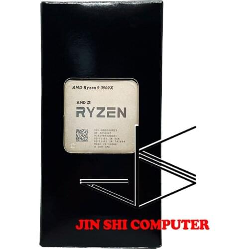 AMD Ryzen 9 3900X R9 3900X 3.8 GHz Twelve-Core 24-Thread CPU Processor 7NM L3=64M 100-000000023 Socket AM4 New but no cooler