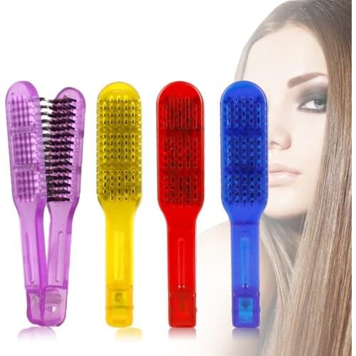 Hair Care Comb Hair Straightening Comb High Temperature Resistance Styling Tools Boar Double Sided Brush Comb Clam Straightener