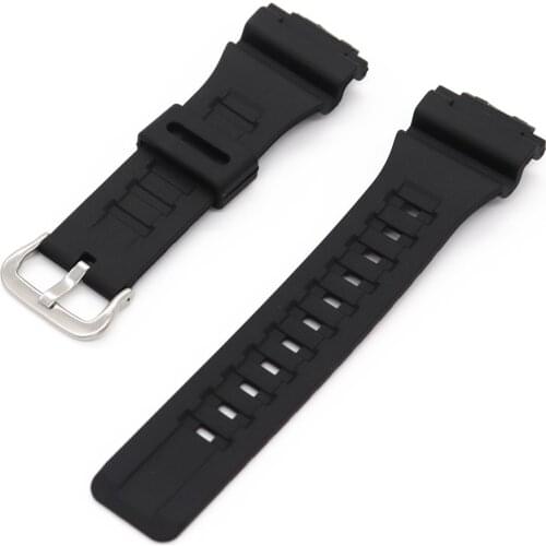 Durable Silicone Watch Wrist Band For Casio AQ-S800/AQ-S810W W735 18MM Anti-scratch Replacement Fashion Loop Strap Accessories