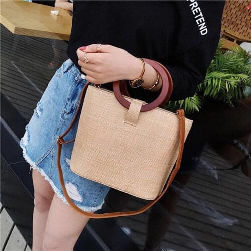 RUOFEI Women's Woven Bags