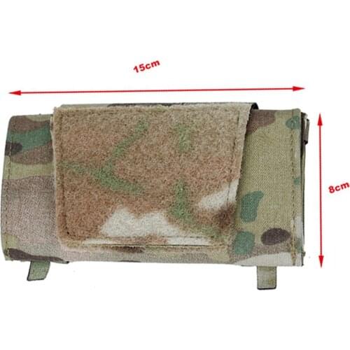 TMC New Tactical Vest Low Profile Admin Pouch Chest Hanging Map Bag Multicam TMC3393-MC