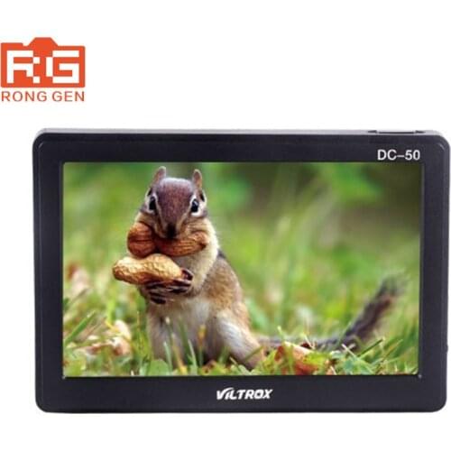 Viltrox DC-50 Clip-on Portable 5" TFT LCD Monitor with HDMI Video Input for for Canon Nikon Sony DSLR Camera DV
