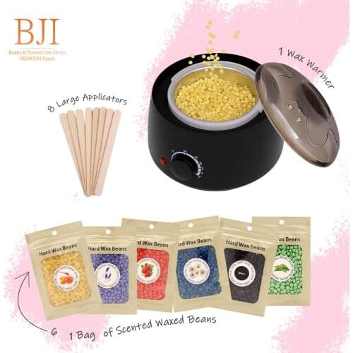 Wax Warmer Melting Wax Machine Epilator Depilation 500ml 100W Hair Removal Spa Paraffin Wax Heater Hands and Feet Dipping Pot