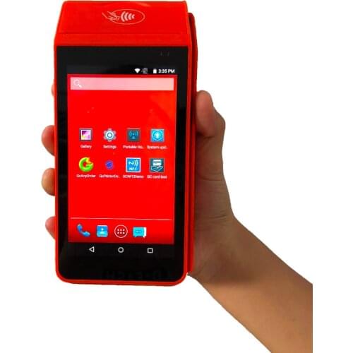 All in One Handheld Smart Device Android POS Terminal with Printer