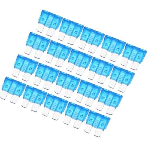 20Pcs 15A 32V 15AMP Medium Car Blade Fuse ATO/ATC Fuses For Car/RV/Boat/Truck/Motorcycle Car Acccessories