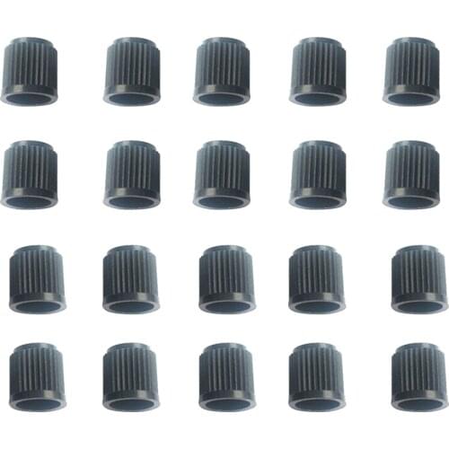20x Plastic All Car Wheel Tire Valve Stem Lid Air Dust Cover