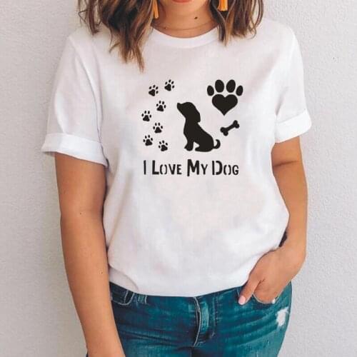 Funny Dog Paw Mom Graphic T Shirt Women Tops Casual Harajuku Tshirt Summer Short Sleeve Hipster Tee Shirt Femme Camiseta Mujer