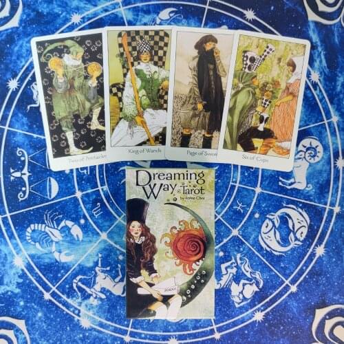 Dreaming Way Tarot Cards Divination Deck Entertainment Party Board Game Support Drop Shipping 78 Pcs/Box
