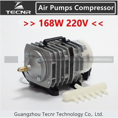 Electromagnetic air pumps compressor 168W AC 220-240V aquarium 110L/min BOYU ACQ-008 for laser engraver parts