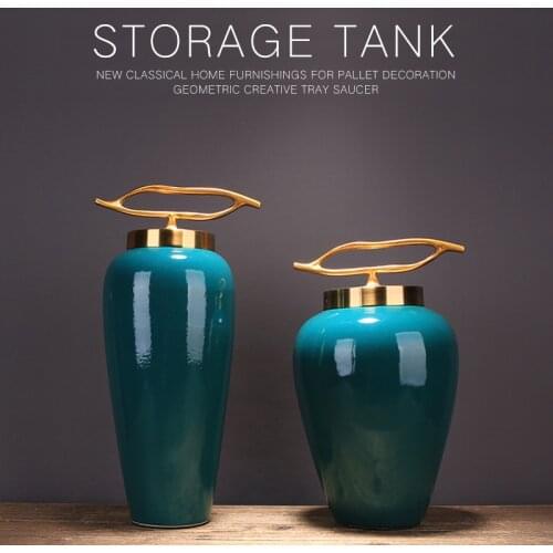 Nordic Creative Storage Jars Luxury Cookie Snack Airtight Storage Jars Container Kitchen Bouteille En Verre Home Items DF50SBJ