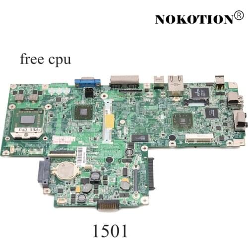 NOKOTION CN-0UW953 UW953 0UW953 For Dell inspiron 1501 laptop Motherboard DDR2 Socket S1 Mainboard ddr2 Free cpu