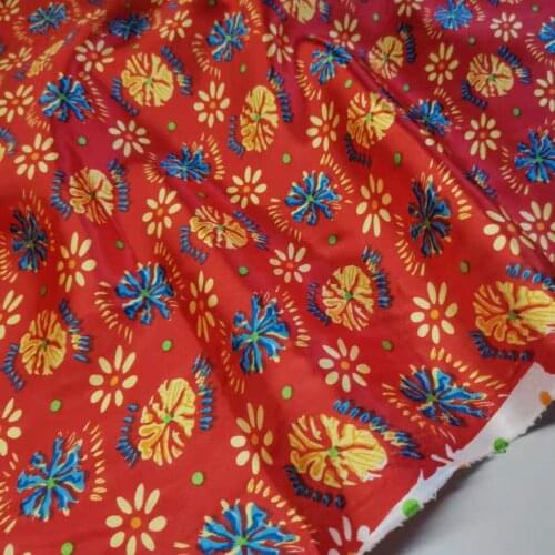 Tissue Lining Soft Satin fabric leaf DIY Material craft flower glossy Polyester Charmeuse Fabric