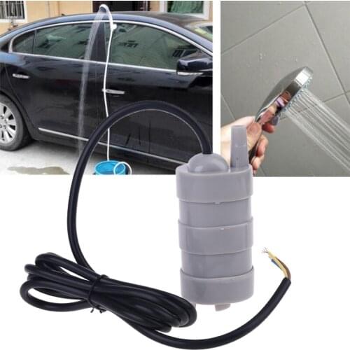 12V 5m High Flow Submersible Water Pump 1000L/H for Camper Caravan Motorhome Aquarium Fish Tank Accessories