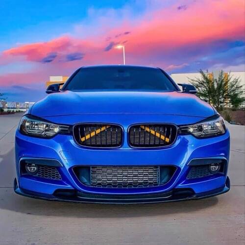 Front Grille Trim Strips For BMW F30 F32 3 4 Series 4 Color Sport Style Grille Trim Strips Cover Frame Car Decorations Stickers