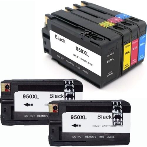 6 Value Pack Compatible Ink Cartridge for HP950 XL 950XL 951 951XL officejet Pro 8600 8100 8610 8620 printer N911g N911a