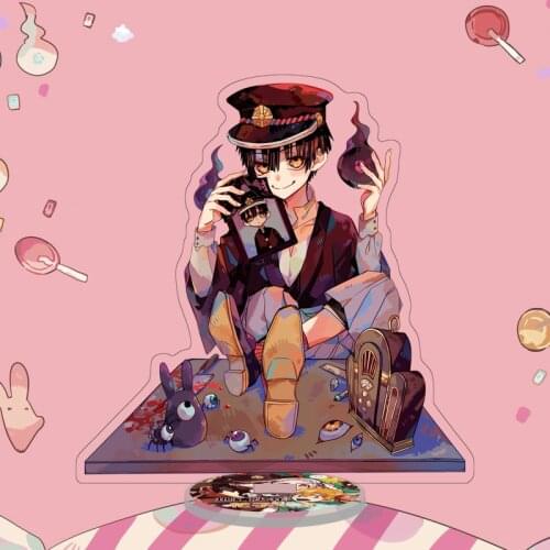 Toilet Bound Jibaku Shounen Hanako Kun Minamoto Akane Teru Anime Acrylic Stand Figure Desktop Decoration Collection Model Toy