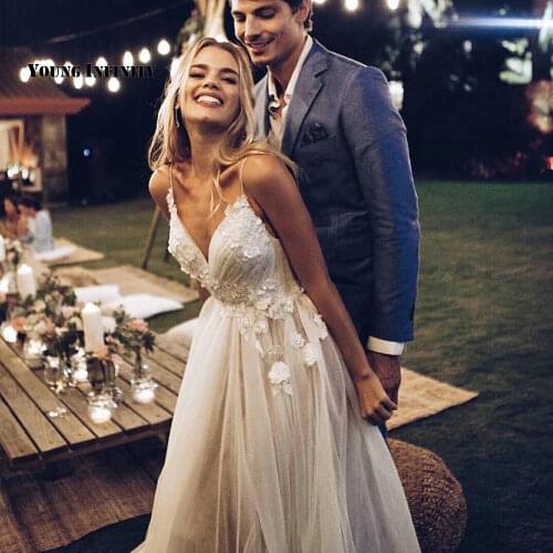 Young infinity Long Wedding Dresses