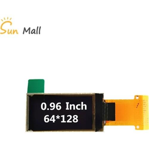 0.96 inch64*128 Vertical OLED Display 13PIN IIC oled screen